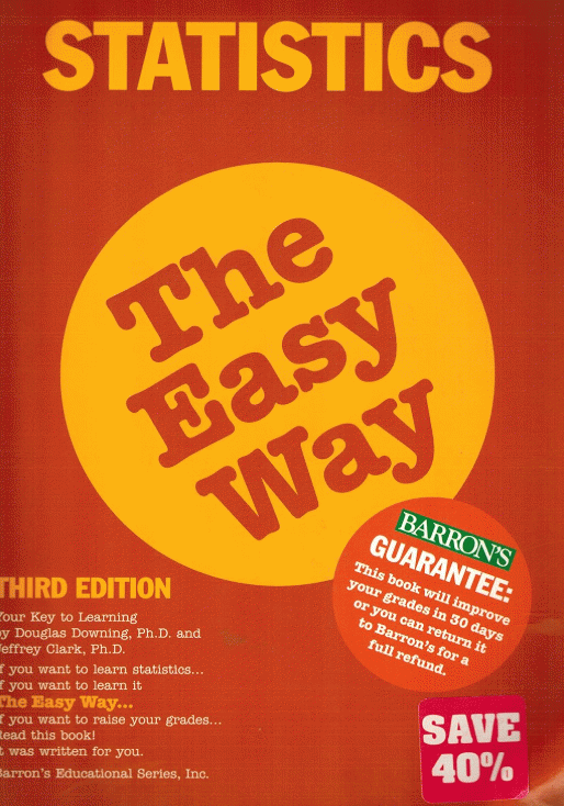 Statistics the easy way /